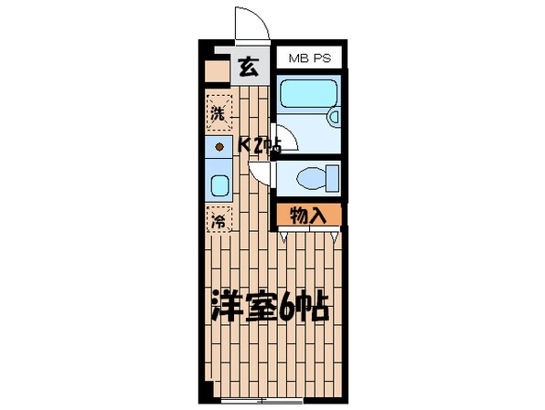 フォンテ五本木の物件間取画像